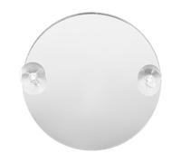 BESTYASH Miroir à Ventouse en Acrylique pour Entraînement des Poissons Betta, Décoration Aquarium Argentée, Outil Pratique pour Entraînement Hors Aquarium