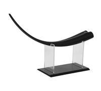 BESTYASH Modèle de Simulation de Faux Cils en Vinyle et Acrylique Noir, Accessoire D'exposition Facile à Nettoyer pour Formation en Salon de Beauté, 1 Set