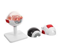 BESTYASH Modèle Médical Oculaire Anatomique Agrandi 3X Globe Oculaire en Plastique Léger Modèle d'Œil pour Enseignement Scientifique et Recherche Médicale Structure Détaillée Choroïde