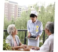 BESTYASH Montre Infirmière Rétractable à Clip Montre de Poche Jaune avec Chiffres Arabes Unisexe pour Infirmiers et Aides-soignants Accessoire Pratique pour Blouse et Suivi Iv