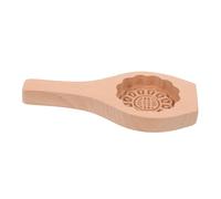 BESTYASH Moule à Gâteau de Lune Bois Décoration Pâtisserie Motif Fleur Démoulage Simple Outil la Cuisine Accessoire pour Gâteaux de Lune pour Présents et Événements Festifs