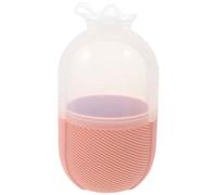 BESTYASH Moule à Glaçons en Silicone pour Visage Rose, Masseur Oculaire Glacé Compact, Améliore la Peau Relâchée, Facile à Ranger, Voyage et Usage Domestique