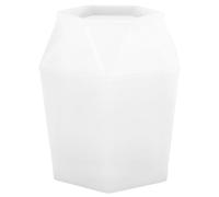 BESTYASH Moule en Silicone Blanc pour et Loisirs Créatifs de Fabrication de Jardinières pour Pot de Fleurs Réutilisable et Facile à Nettoyer