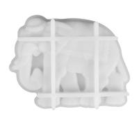 BESTYASH Moule en Silicone Flexible à Éléphant pour Résine Époxy, Facile à Nettoyer, pour Projets DIY et Décoration Murale Table