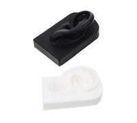 BESTYASH Moule Entraînement Perçage Oreilles Silicone Modèle Oreille Artificielle pour Pratique du Piercing Percée