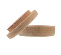 BESTYASH Moulin à Blé Manuel en Bois 10 Cm Diamètre Plateau à Peler pour Décorticage des Grains, Broyeur à Grains Compact Multifonction Cuisine Domestique et Céréales