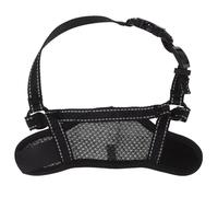BESTYASH Muselière pour Chien Réglable en Polyester Sangle et Boucle, Anti-aboiement et Anti-Morsure, Confortable et Pratique pour Promenade et Dressage
