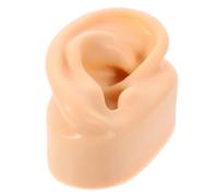 BESTYASH Oreille Gauche Silicone Réaliste pour Farces Accessoire Pédagogique Simulation Oreille Naturelle Couleur Chair Utilisation Multiple