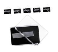 BESTYASH Organisateur De Boîte à Ongles Transparent Avec Bâtonnets Acrylique Et Colle Pour Ranger Et Transporter Facilement Accessoires