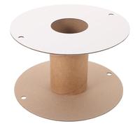 BESTYASH Organisateur de Câbles Portatif en Papier Marron, Bobine de Câble Compacte Accessoires, Conçu pour Amélioration Productivité en Milieu Professionnel