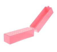 BESTYASH Organisateur De Forets à Support De Rangement Avec Compartiments Pour Outils De Manucure Boîte De Stockage Pratique Pour Accessoires De Perçage à