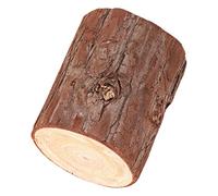 BESTYASH ornements de pile de bois décoration d'arbres Tronc bougie socle pièce maîtresse souche d'arbre essoucheuse détenteurs de chandelles romantiques Bougeoir photophore en bois Journal