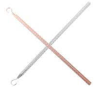 BESTYASH Outil d'Aide à la Fermeture de Bracelet en Métal 2 Pièces Accessoire Portable pour Faciliter la Pose de Bracelets Assistant Bijoux Léger et Robuste Usage Quotidien