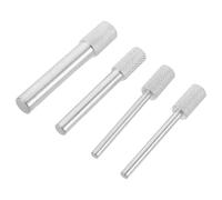 BESTYASH Outil de Calage Moteur en Acier 4 Pièces Compatible Véhicule 16 Goupilles D’Arbre à Cames Poulie Outil D’Alignement Blocage Distribution pour Réparation Automobile