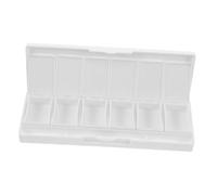 BESTYASH Palette Fards à Paupières Vide 6 Compartiments Amovibles Plastique Compact Multifonctionnel pour Gel Ongles Peinture Corporelle Aquarelle Voyage Rangement Portable