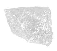 BESTYASH Paquet de Rangement Transparent pour Peluches et Poupées Housse Imperméable en PVC Souple Grand Pouf 75X70X60 CM Organisateur pour Chambre D’Garçon et Filles Gain de Place et