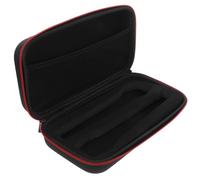 BESTYASH Paquet de Transport pour Microphone Double en Eva Noir Fermeture Éclair Classique, Léger et Protecteur, pour Rangement et Déplacement Facile