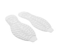 BESTYASH Patch de Réparation Semelle Antidérapante Blanche pour Sneakers Matériel Autocollant à Découper Protection Talons et Semelles Usées Réparation Rapide et Silencieuse pour