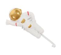 BESTYASH Patère Adhésive Forme Astronaute en Résine, Crochet Mural Autocollant sans Perçage, Grosse Taille, Fixation Forte, pour Vêtements, Serviettes et Paquet, Rangement Décoratif