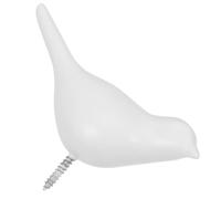 BESTYASH Patère Murale Résine avec Crochet Oiseau Décoratif Porte-manteau Mural Polyvalent pour Chapeaux et Sacs Gain de Place et Design Moderne pour Salon et Entrée