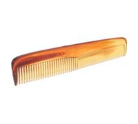 BESTYASH Peigne à Cheveux Professionnel En Plastique Ambre Bicolore, Double Face Dents Fines Et Espacées, Peigne De Tondeuse Pour Coiffeurs, Usage Salon Et Domicile