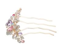 BESTYASH Peigne à Cheveux Strass pour Femme Accessoires de Coiffure avec Dents de Peigne Pince Latérale Décorative pour Mariage