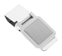 BESTYASH Pince à Billets Économie de Temps et Effort Argenté en Acier Inoxydable Clip de Fixation Lisse Design Élégant pour Usage Quotidien