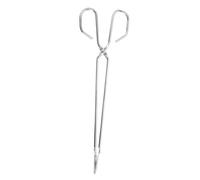 BESTYASH Pince Forgé pour Barbecue et Cheminée Accessoire Robuste pour Foyer Extérieur Outil Ergonomique pour Saisir Bûches et Charbon Sécurité