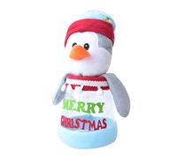 BESTYASH Pingouin Decoration Noel Bocal à Bonbons Décoratif Boîte de Noël pour Petits Objets Présentoir à Bonbons pour Fêtes