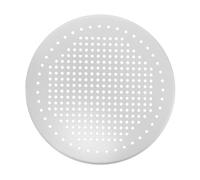 BESTYASH Plaque à Pizza Perforée en Alliage D'aluminium Antidérapante, Adaptée pour Four et Grill, pour Restaurants et Banquets, Cuisson Uniforme et Facile à Nettoyer