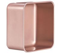 BESTYASH Plaque de Cuisson Carrée Antiadhésive 20 Cm en Métal Doré Épais Rehaussé, Plat Résistant à L'usure pour Four Multifonction, Pâtisserie, Pizza et Maison