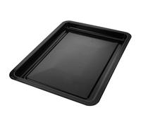BESTYASH Plaque Four Émail Noire pour Cuisson Professionnelle Plateau à Rôtir avec Revêtement Émaillé Lisse pour Pâtisserie Pizza Lasagnes et Volailles Au Four