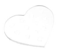 BESTYASH Plaques de Greffe de Cils Colorées 10 Pièces Outil de Collage Compact Joint en Verre pour Pratique pour Salon de Beauté