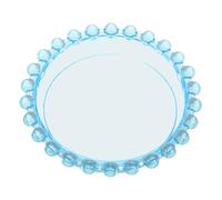 BESTYASH Plateau De De Bijoux Palette De Mélange Pour Nail Art Plateau à Transparent Avec Bord Perlé Pour Fabrication De Bijoux De Perles De Cristal