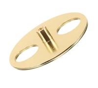 BESTYASH Plateau Doré pour Boîte à Musique DIY Base Miroir avec Clé de Remontoir Accessoire Modèle pour Mécanisme Vintage Kit Complet pour Horlogerie Créative