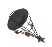 BESTYASH Plateau Sapin de Noël en Fer Noir, Support Décoratif de Table | Décoration Festive pour Espace de Vente et Bureau, Plateau de Rangement, Nettoyage Facile