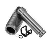 BESTYASH Pompe à Piston Hydraulique 18 Mm Filetage 1 Ensemble Accessoire Cardan pour Cric Horizontal 2 Tonnes, Pièce Détachée Cylindre Vérin Hydraulique pour Levage Industriel