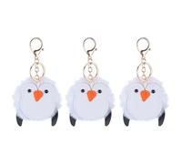 BESTYASH Porte-Clés Pingouin Lot de 3 Pendentifs Pratiques pour Paquet et Clés, Accessoires Décoration Intérieure pour Usage Prolongé