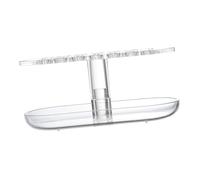 BESTYASH Porte-pinceaux Acrylique Support à Pinceaux pour Séchage à Air Présentoir à Pinceaux pour Rangement De Maquillage