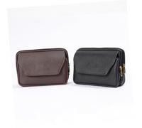 BESTYASH Portefeuille Zippé Homme Sac Banane pour Téléphone Portable Pochette de Sport Extérieur Rangement Clés Billets Voyage Course à Pied Couleur Aléatoire