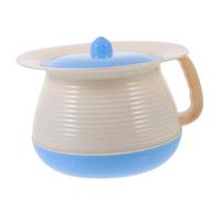 BESTYASH Pot à Urine Portable pour Garçon et Filles avec Couvercle Crachoir en Plastique de Voyage Urinoir Unisexe Nuit Conception et Solide