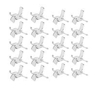 BESTYASH Présentoirs triangulaires en Acrylique, 20 pièces 10 Petits et