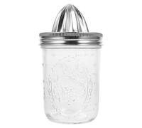 BESTYASH Presse-Agrumes Manuel en Acier Inoxydable 480 Ml Bocal Mason Cuisine et Bar, Extraction Rapide de Jus d'Agrumes