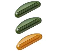 BESTYASH Presse-Dentifrice Manuel 3Pcs Distributeur Portable de Dentifrice Presse-Tube à Rouleau Outil de Pressage pour Salle de Bain pour Garçon et Filles et Adultes Compact et Pratique