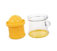 BESTYASH Presse Fruits Manuel Portable Mini Extracteur Jus Facile à Utiliser Matériau Sûr pour Cuisine Quotidienne Couleur Aléatoire Couleur Aléatoire