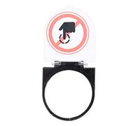 BESTYASH Protection Bouton-poussoir Ordinateur Couvre-interrupteur Transparent Anti-arrêt Accidentel Installation Facile sans Outil Adapté Machine à Laver Ascenseur et Lave-vaisselle