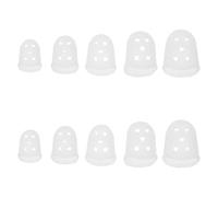 BESTYASH Protège-doigts Adaptés Pratique Piano à Pouce pour Kalimba en Silicone Lot de 10 Pièces, Souples et Confortables