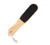 BESTYASH Râpe de Pédicure à Deux Faces en Bois pour Enlever Callosités et Peaux Mortes