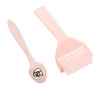 BESTYASH Rouleau Facial Portatif Visage Yeux, Outil de Massage Léger en Abs Billes de Glace pour Usage à Domicile Voyage
