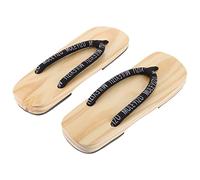BESTYASH Sandales Japonaises Homme Bois Traditionnelles Sabots Plats Confortables Et Stables Pour Marche Longue Durée